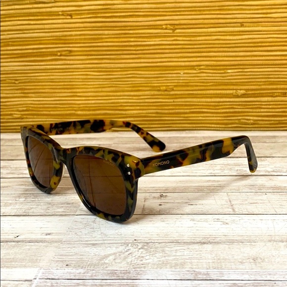 New Men’s KOMONO Allen Brown Tan tortoise Sunglasses 🌴 - Picture 8 of 16